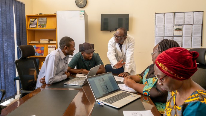 Calestous Juma Fellow Collen Masimirembwa Mentoring Scientists